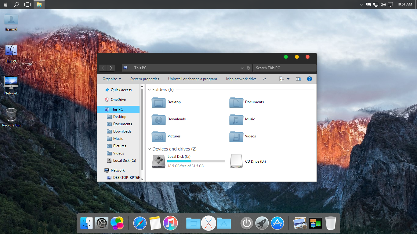 Mac Os X Transformation Pack For Windows 10